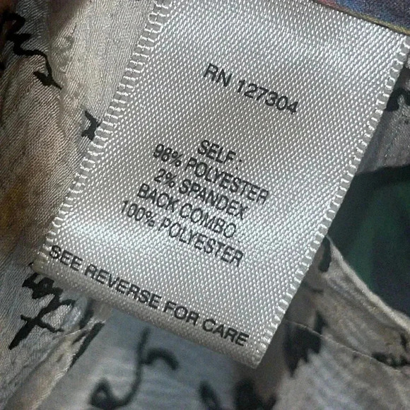 John Mark Artsy French Street & Print Long Sleeve Button Tunic S Blogger Fave - Picture 9 of 12